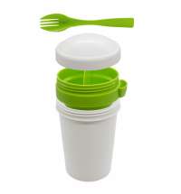 Ланч-бокс Veggie to go Green Line с вилкой