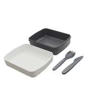 Ланч-бокс Lunch Green Line со столовыми приборами