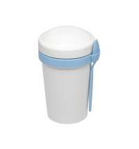 Ланч-бокс Cereal to go Green Line с ложкой