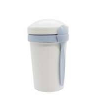 Ланч-бокс Cereal to go Green Line с ложкой