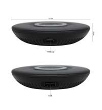 Внешний аккумулятор Tony с беспроводной зарядкой, 5000 мАч