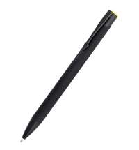 Ручка металлическая Саншайн софт-тач (цветная гравировка), желтый