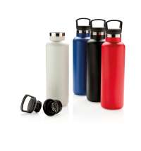 Герметичная вакуумная бутылка, синяя