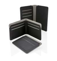 Держатель для карт Quebec RFID с защитой от сканирования RFID, черный