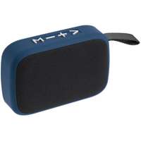 Беспроводная колонка с FM-радио Borsetta, синяя