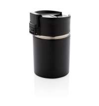 Компактная вакуумная кружка Bogota с керамическим покрытием, черный