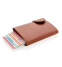 Кошелек с держателем для карт C-Secure RFID, коричневый