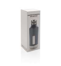 Герметичная вакуумная бутылка с шильдиком