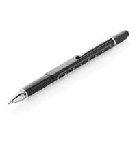 Многофункциональная ручка 5 в 1, черная