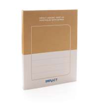 Органайзер Impact из RPET AWARE&trade; на молнии, А4