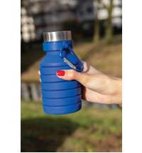 Герметичная складная силиконовая бутылка