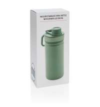 Спортивная вакуумная бутылка из нержавеющей стали, 550 мл