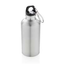 Спортивная алюминиевая бутылка с карабином
