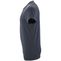 Футболка мужская приталенная REGENT FIT 150, синий меланж