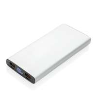 Алюминиевый внешний аккумулятор с быстрой зарядкой PD, 18 Вт, 10000 мАч