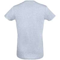 Футболка мужская приталенная REGENT FIT 150, голубой меланж