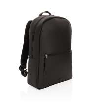 Рюкзак для ноутбука Swiss Peak Deluxe из экокожи (без ПВХ)