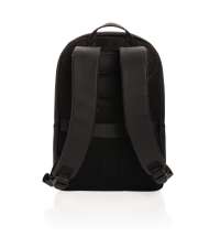 Рюкзак для ноутбука Swiss Peak Deluxe из экокожи (без ПВХ)