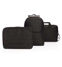 Рюкзак для ноутбука Swiss Peak Deluxe из экокожи (без ПВХ)