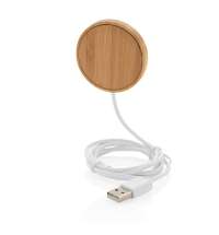 Магнитное устройство для беспроводной зарядки Bamboo, 10 Вт