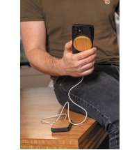 Магнитное устройство для беспроводной зарядки Bamboo, 10 Вт