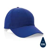 Бейсболка Impact из переработанного хлопка AWARE™, 6 клиньев, 190 г/м2