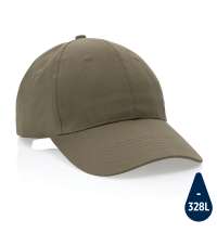 Бейсболка Impact из переработанного хлопка AWARE&trade;, 6 клиньев, 190 г/м2