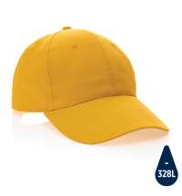 Бейсболка Impact из переработанного хлопка AWARE™, 6 клиньев, 190 г/м2