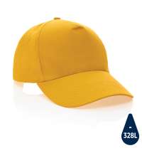 Бейсболка Impact из переработанного хлопка AWARE™, 5 клиньев, 190 г/м2