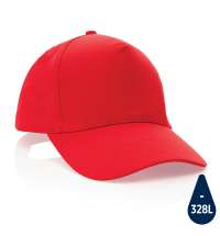 Бейсболка Impact из переработанного хлопка AWARE™, 5 клиньев, 190 г/м2