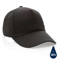 Бейсболка Impact из переработанного хлопка AWARE™, 5 клиньев, 280 г/м2