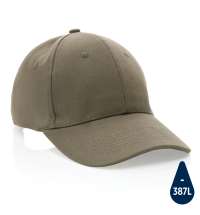 Бейсболка Impact из переработанного хлопка AWARE&trade;, 6 клиньев, 280 г/м2
