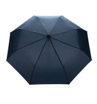 Компактный зонт Impact из RPET AWARE&trade; с бамбуковой рукояткой, d96 см