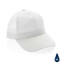 Бейсболка Impact c сеткой из переработанного хлопка AWARE™, 5 клиньев, 190 г