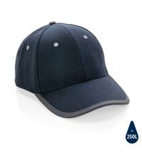 Контрастная бейсболка Impact из переработанного хлопка AWARE™, 6 клиньев, 280 г/м2