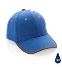 Контрастная бейсболка Impact из переработанного хлопка AWARE™, 6 клиньев, 280 г/м2