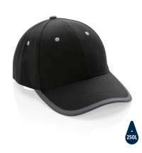 Контрастная бейсболка Impact из переработанного хлопка AWARE™, 6 клиньев, 280 г/м2