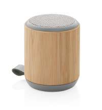 Беспроводная колонка из бамбука и ткани, 3 Вт