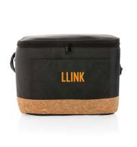 Двухцветная сумка-холодильник Impact XL из RPET AWARE&trade; и натуральной пробки