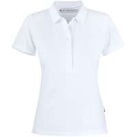 Рубашка поло женская Sunset, белая