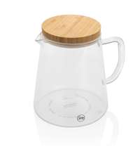 Графин Ukiyo из боросиликатного стекла с бамбуковой крышкой 1,2 л