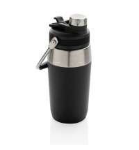 Стальная вакуумная бутылка 2-в-1, 500 мл