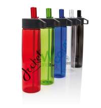 Бутылка для воды Tritan с трубочкой, 750 мл