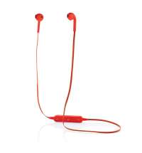 Беспроводные наушники, красный
