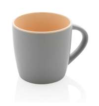 Двухцветная керамическая кружка, 300 мл