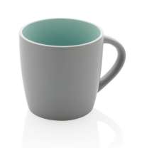 Двухцветная керамическая кружка, 300 мл