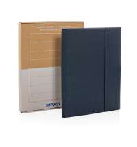 Органайзер Impact из rPET Aware™ с магнитной застежкой, А4