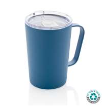 Термокружка из переработанной нержавеющей стали с ручкой (стандарт RCS), 420 мл