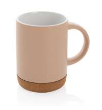 Керамическая кружка с пробковым основанием, 280 мл