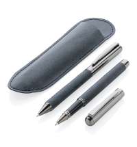 Набор ручек в чехле из переработанной кожи